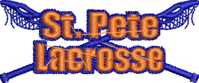 ST Pete Lacrosse Visor